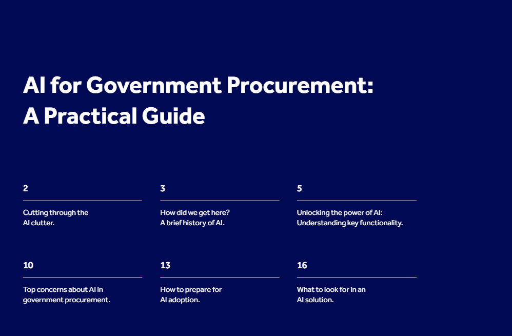 AI In Government Procurement EBook