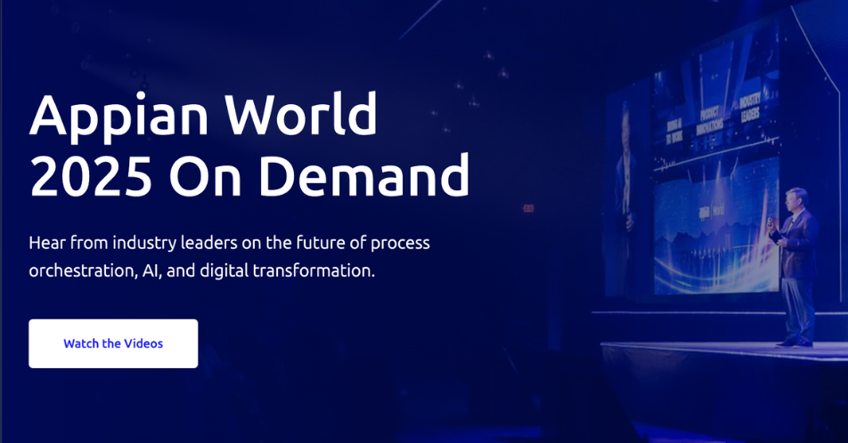 Product Announcements | Appian | The Process Company