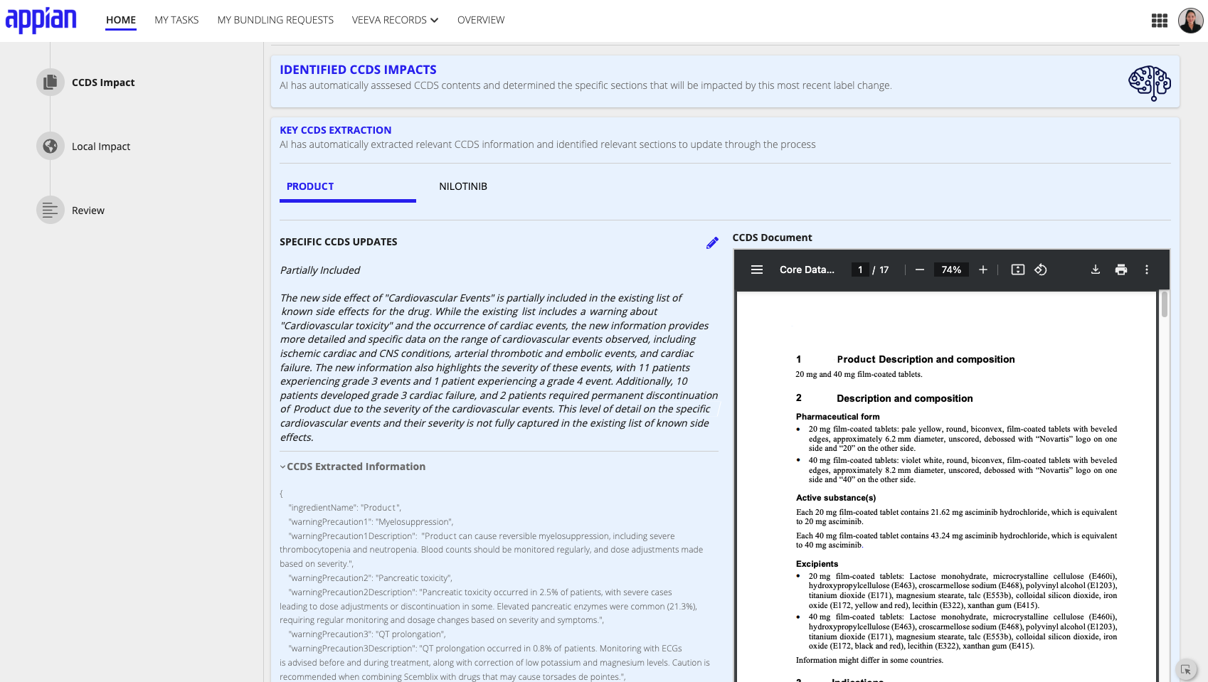Labeling Unstructured Data Extraction