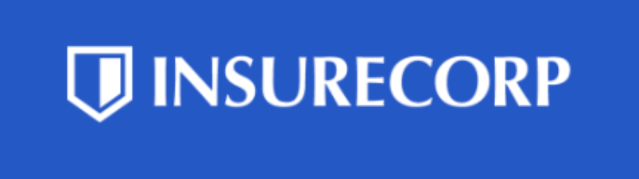 InsureCorp logo Brand Identity example logo