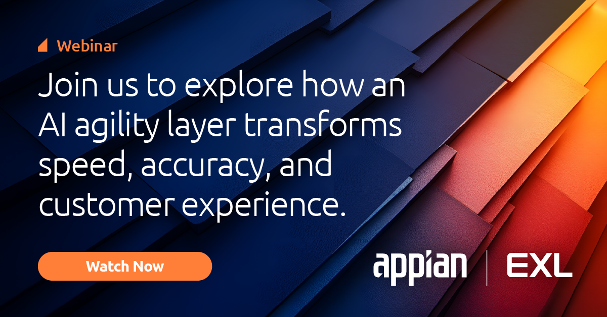 EXL And Appian Webinar On Demand