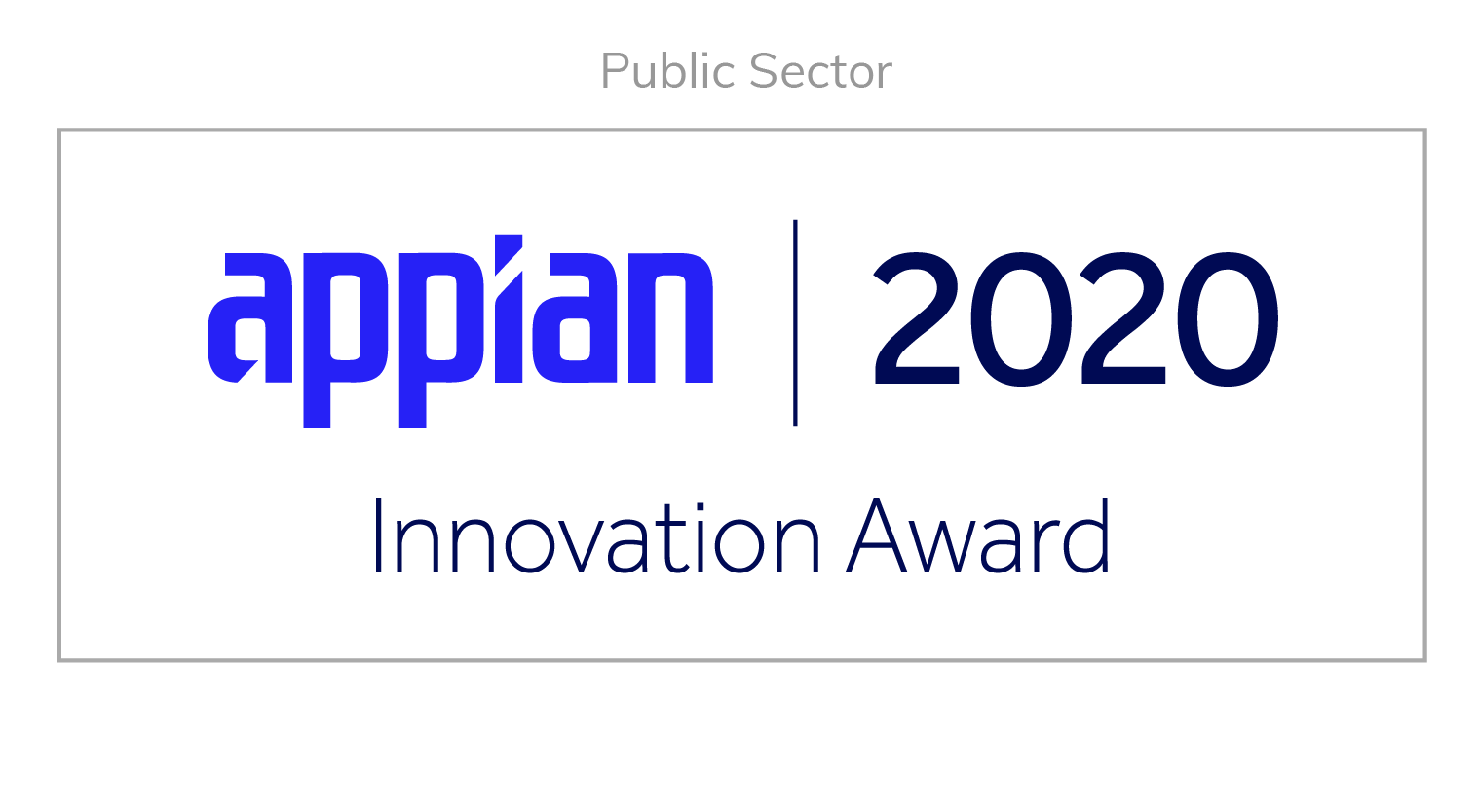 Innovation Award 2020 - Public Sector