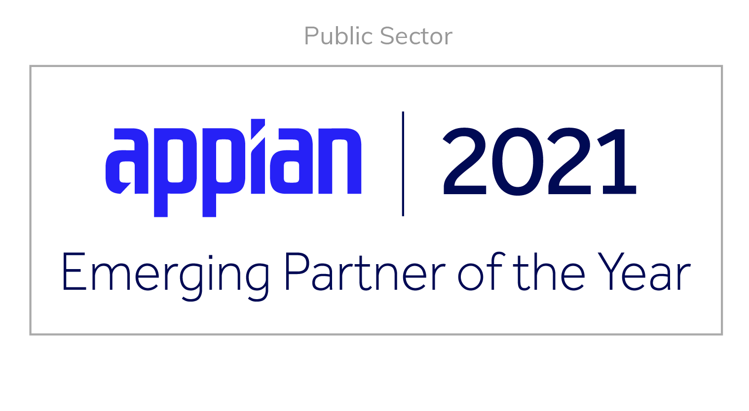 Appian Emerging Partner of the Year Award 2021