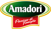 Amadori-Logo grün und rot