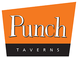 punch taverns orange and black logo