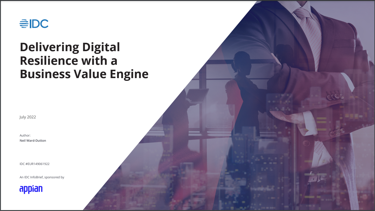 Delivery Digital Resilience with a Business Value Engine