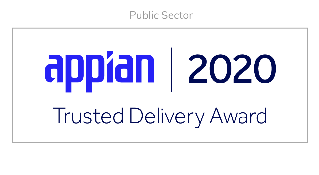 Trusted Delivery Award 2020 - Public Sector