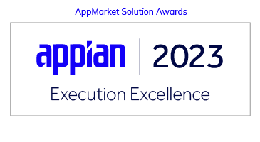Appian Execution Excellence award 2023