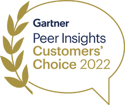 Lauréate du prix Gartner Peer Insights Customers’ Choice en 2022