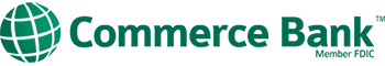 commerce bank green logo