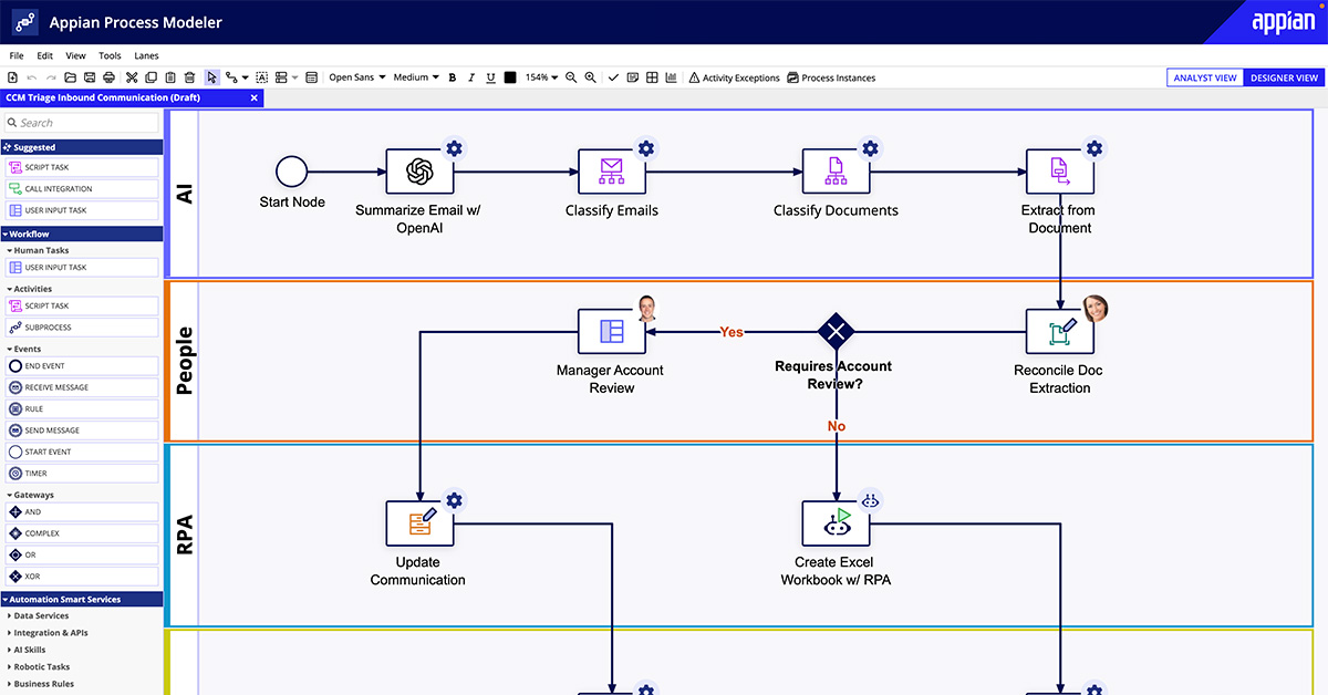 Appian Low Code Platform Enterprise Low Code Application